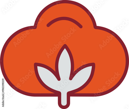Cotton Vector Icon