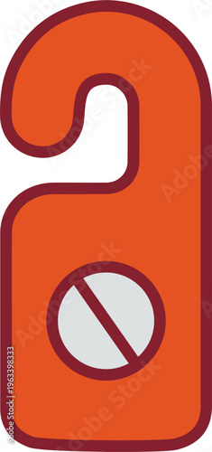 Do not Disturb Vector Icon