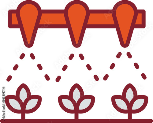 Irrigation System Vector Icon