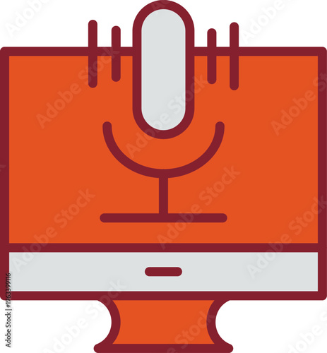 Voice Recorder Vector Icon