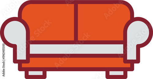 Sofa Vector Icon