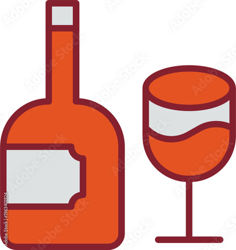 Wine Vector Icon