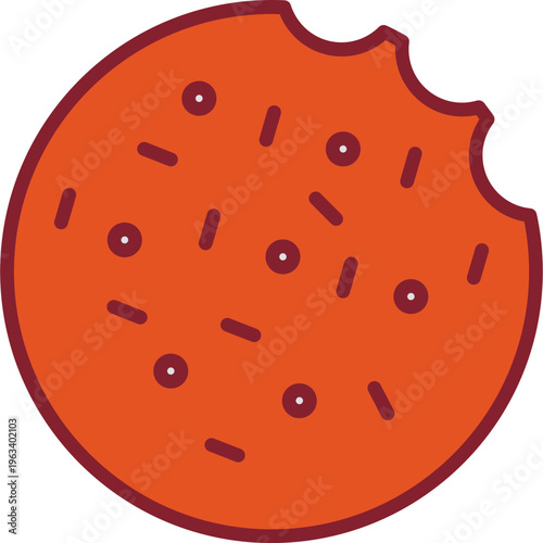 Cookie Vector Icon