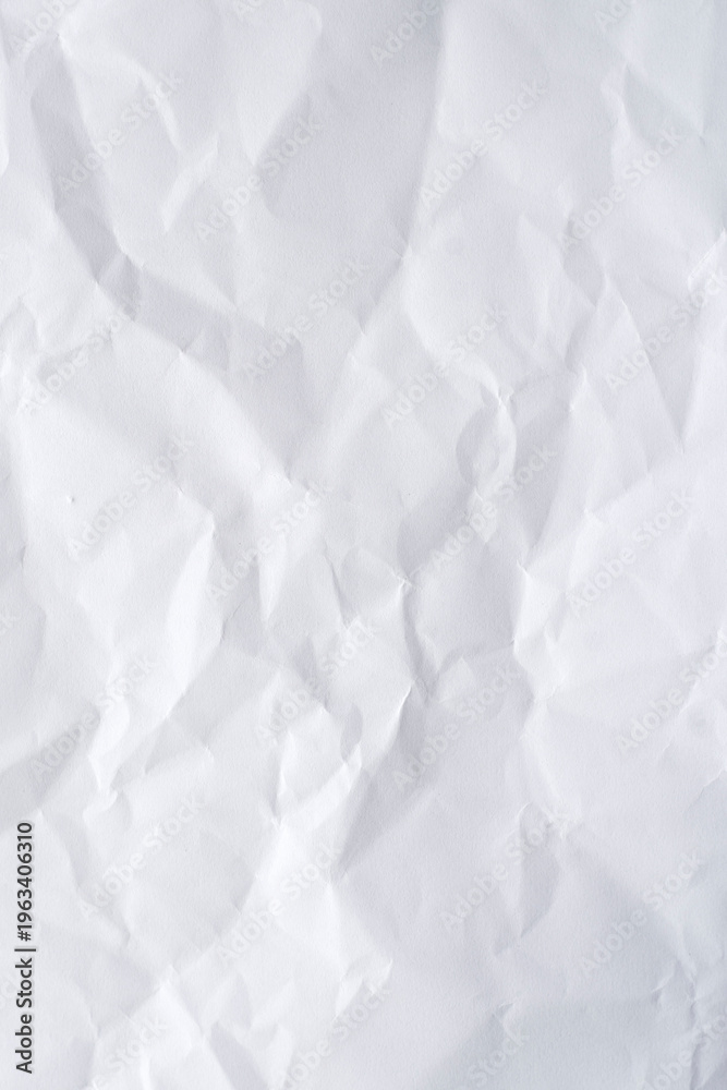 Fototapeta premium Clean white paper texture background with subtle grain and minimal design