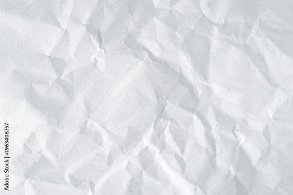 Fototapeta premium Clean white paper texture background with subtle grain and minimal design
