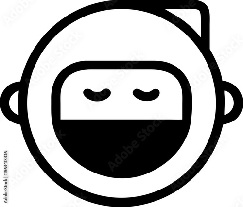 robot chatbot ai svg icon