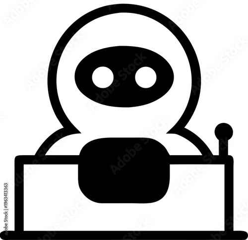 robot chatbot ai svg icon