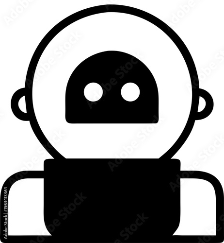 robot chatbot ai svg icon