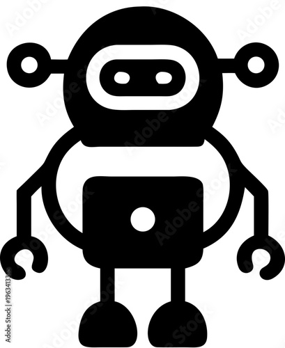 robot chatbot ai svg icon
