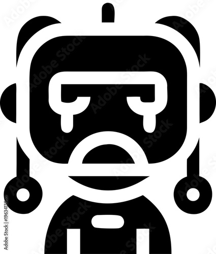 robot chatbot ai svg icon