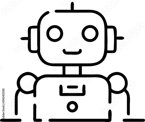 robot chatbot ai svg icon