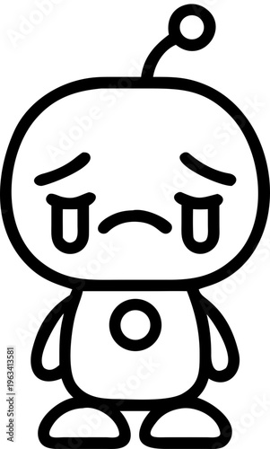 robot chatbot ai svg icon