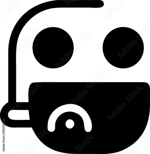 robot chatbot ai svg icon