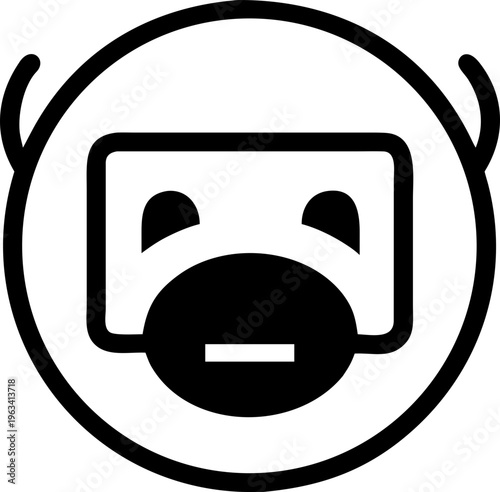 robot chatbot ai svg icon