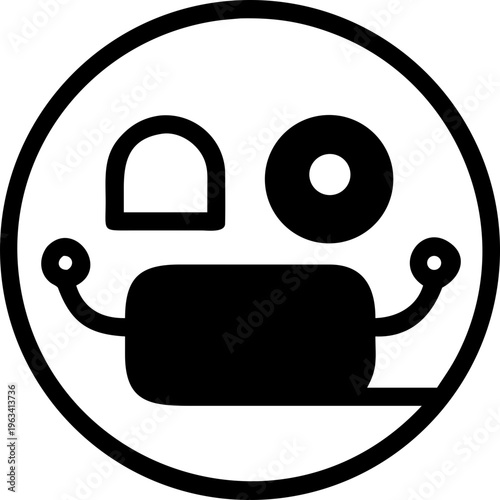 robot chatbot ai svg icon