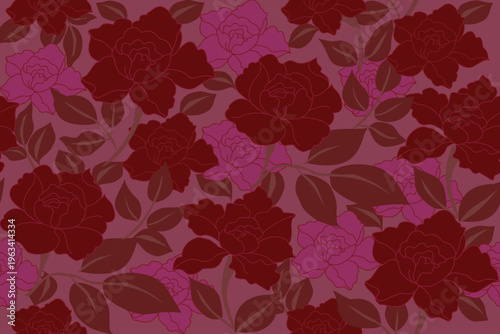 seamless floral pattern. Ethnic south western decor style. Thai style. Indian style. Vector seamless pattern. Art ornament print. Design for carpet. Mexican blanket. Wallpaper.cover. Illustration. Rug