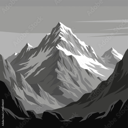 A dark gray and black abstract background with sharp geometric shapes, conveying a sense of modernity and technology.