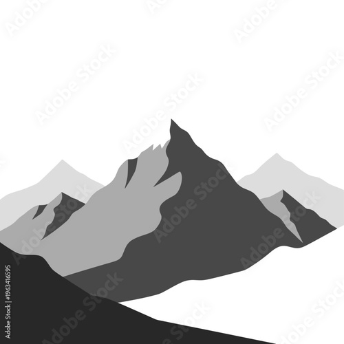 A grayscale abstract background with geometric shapes and smooth curves, evoking a sense of simplicity and modernity.