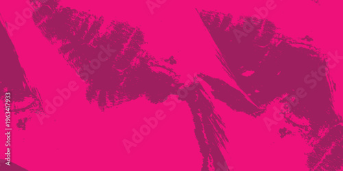 Abstract Pink and Magenta Grunge Texture Background with Artistic Strokes