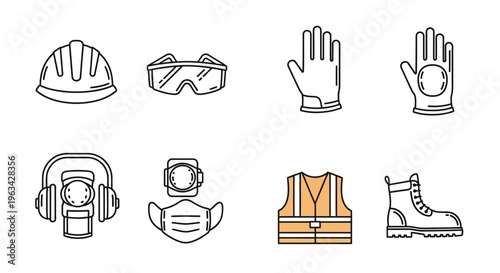 Personal Protective Equipment for Construction Workers.