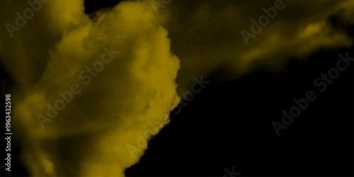 abstract cloud and vapor texture background. Black and red smoke aquarelle smudge illustration smooth grungy smokey light yellow colors ink glow. 