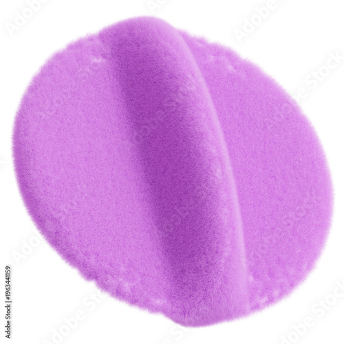 фотографія Close-up purple lint fiber fluff texture macro background