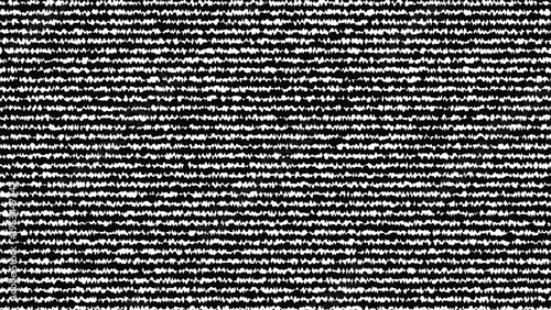 Black and white woven fabric texture