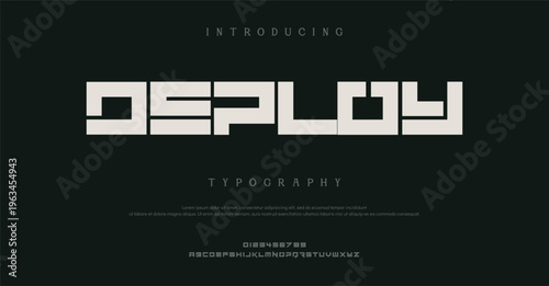 Introducing Deploy Typography Font Design