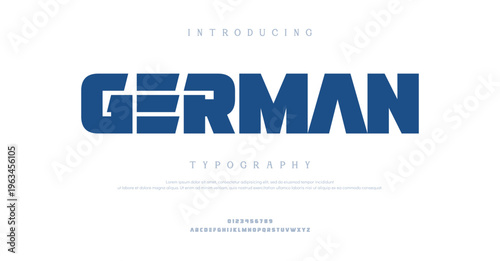 Introducing German Typography Font Design