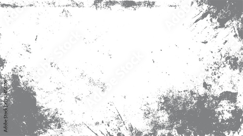 Textured grey and white abstract background with distressed grunge effect and scattered speckles
