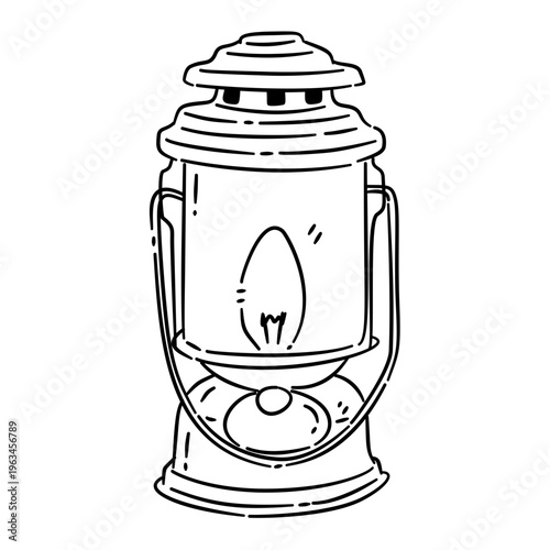 portable camping lantern