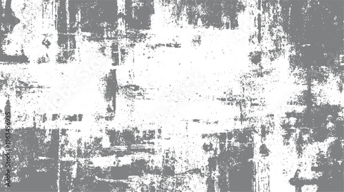 Textured grey and white abstract background with distressed grunge effect and rough brush strokes