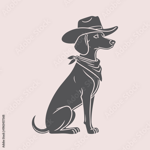 Dog silhouette vector elegant pet illustration minimal animal design. Perfect for modern design projects pet services and creative minimal artwork applications.