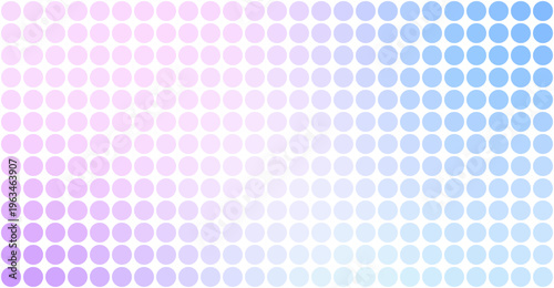 Abstract pixel circle gradient background displaying light blue to light pink color flow. Smooth transitions, soft blends, gentle shifts create fresh effect. Vector modern design pattern.