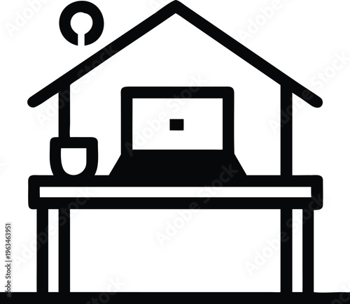 A stylized illustration of a movie projector with a film reel and light beam isolated on transparent background, isolated on white background, Vector