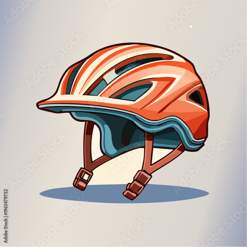 Casque de vélo moderne et coloré pour sécurité cycliste