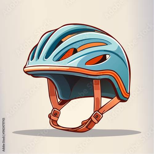 Casque de vélo moderne et coloré pour sécurité cycliste