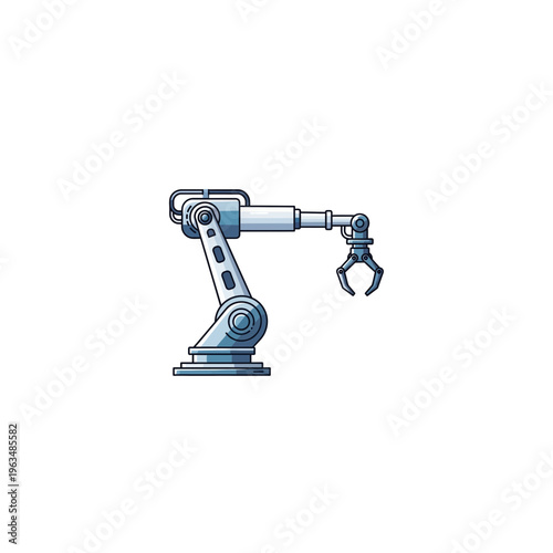 Industrial robotic arm manufacturing tool