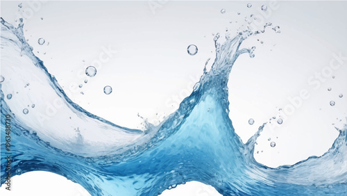 An aquatic display of the water, capturing the essence of the ocean’s boundless power, conveying purity, clarity, and refreshing energy.