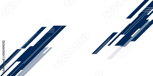 Abstract blue background with diagonal lines suitable for modern design.