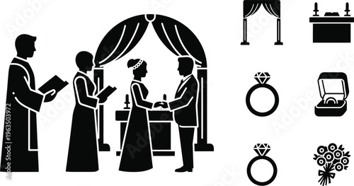 Wedding ceremony and symbols