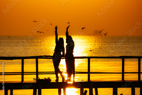 yoga on the beach
