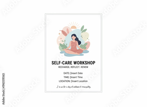 woman sits cross-legged in lotus position during mindfulness workshop outdoors