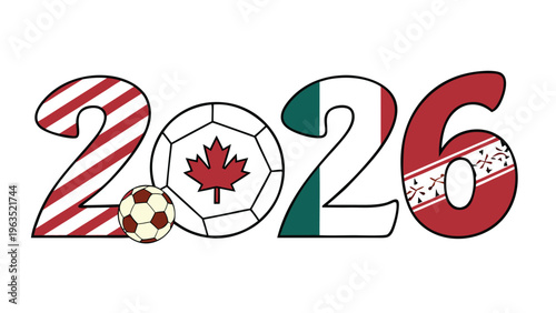 Celebration of the 2026 winter olympics in canada and mexico