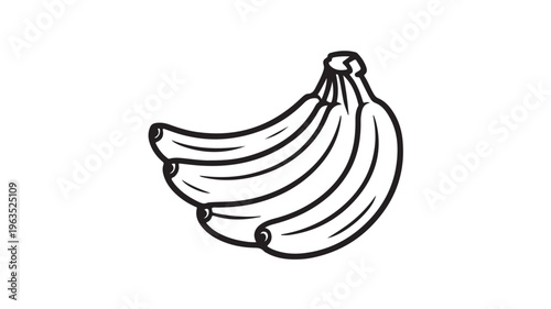 Bunch Of Ripe Bananas For Food And Nutrition Concepts