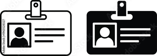 Badge identification cards