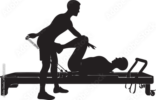 Reformer footwork hundred prep