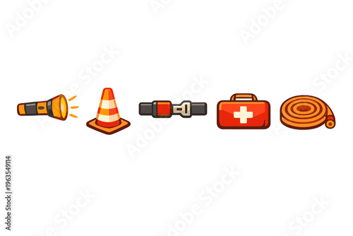 Safety tools for emergency situations in various locations at any time of day