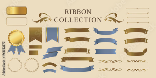 リボン素材セット