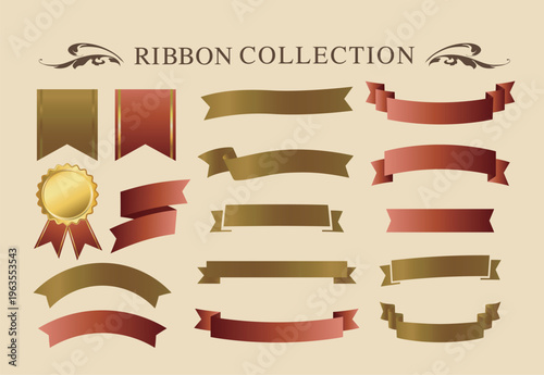 リボン素材セット